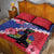 Haiti Quilt Bed Set Neg Maron Polynesian