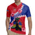Haiti Rugby Jersey Neg Maron Polynesian