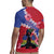Haiti Rugby Jersey Neg Maron Polynesian