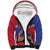 Haiti Sherpa Hoodie Neg Maron Polynesian