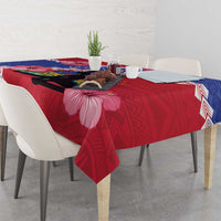 Haiti Tablecloth Neg Maron Polynesian