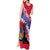 Haiti Tank Maxi Dress Neg Maron Polynesian