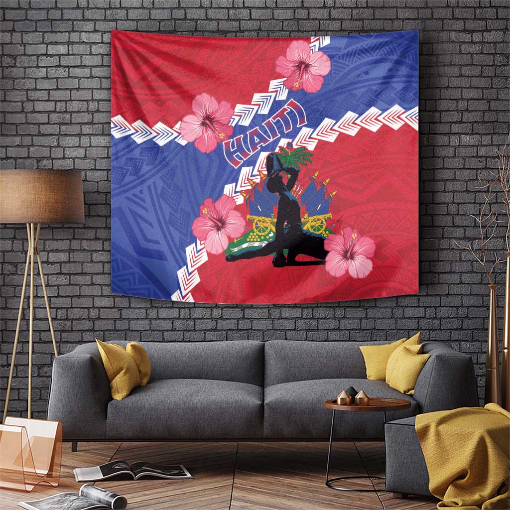 Haiti Tapestry Neg Maron Polynesian