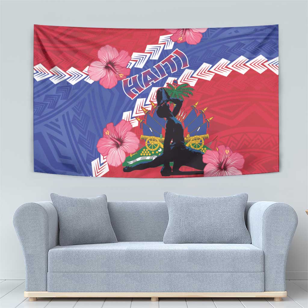 Haiti Tapestry Neg Maron Polynesian