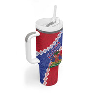 Haiti Tumbler With Handle Neg Maron Polynesian