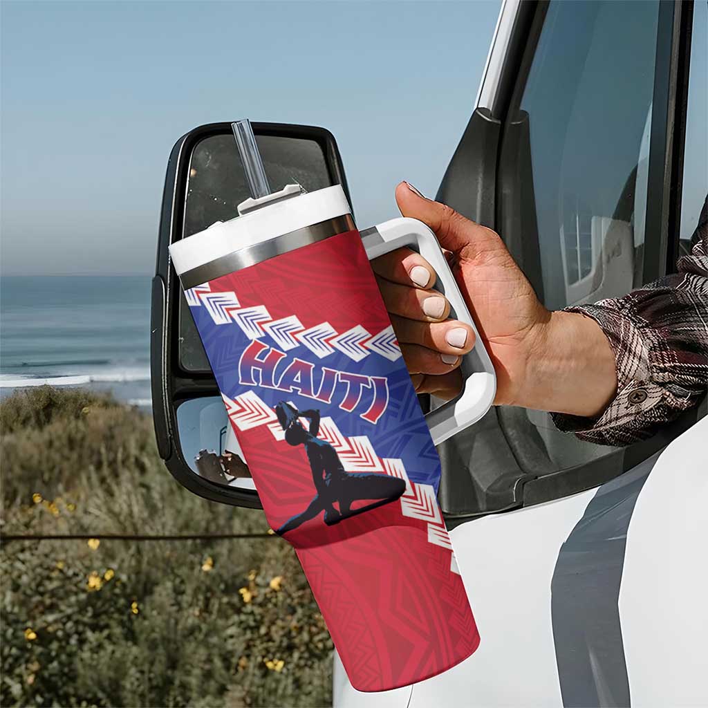 Haiti Tumbler With Handle Neg Maron Polynesian