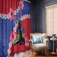 Haiti Window Curtain Neg Maron Polynesian