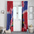 Haiti Window Curtain Neg Maron Polynesian