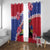 Haiti Window Curtain Neg Maron Polynesian