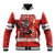 Custom Canada Ice Hockey Baseball Jacket Beaver Mascot With Champions Trophy