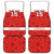 Canada Ice Hockey Car Mats Beaver Mascot With Champions Trophy