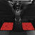 Canada Ice Hockey Car Mats Beaver Mascot With Champions Trophy