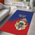 Personalized Second Empire of Haiti 1849-1859 Area Rug Imperial Coat Of Arms Flag Style
