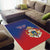 Personalized Second Empire of Haiti 1849-1859 Area Rug Imperial Coat Of Arms Flag Style