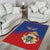 Personalized Second Empire of Haiti 1849-1859 Area Rug Imperial Coat Of Arms Flag Style
