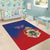Personalized Second Empire of Haiti 1849-1859 Area Rug Imperial Coat Of Arms Flag Style