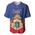 Personalized Second Empire of Haiti 1849-1859 Baseball Jersey Imperial Coat Of Arms Flag Style