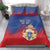Personalized Second Empire of Haiti 1849-1859 Bedding Set Imperial Coat Of Arms Flag Style
