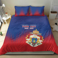 Personalized Second Empire of Haiti 1849-1859 Bedding Set Imperial Coat Of Arms Flag Style