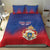 Personalized Second Empire of Haiti 1849-1859 Bedding Set Imperial Coat Of Arms Flag Style