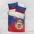 Personalized Second Empire of Haiti 1849-1859 Bedding Set Imperial Coat Of Arms Flag Style
