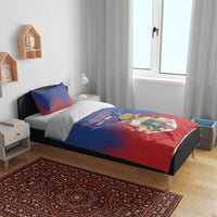 Personalized Second Empire of Haiti 1849-1859 Bedding Set Imperial Coat Of Arms Flag Style