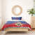 Personalized Second Empire of Haiti 1849-1859 Bedding Set Imperial Coat Of Arms Flag Style
