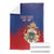 Personalized Second Empire of Haiti 1849-1859 Blanket Imperial Coat Of Arms Flag Style