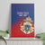 Personalized Second Empire of Haiti 1849-1859 Canvas Wall Art Imperial Coat Of Arms Flag Style