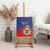 Personalized Second Empire of Haiti 1849-1859 Canvas Wall Art Imperial Coat Of Arms Flag Style
