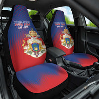Personalized Second Empire of Haiti 1849-1859 Car Seat Cover Imperial Coat Of Arms Flag Style