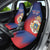 Personalized Second Empire of Haiti 1849-1859 Car Seat Cover Imperial Coat Of Arms Flag Style