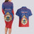 Personalized Second Empire of Haiti 1849-1859 Couples Matching Long Sleeve Bodycon Dress and Hawaiian Shirt Imperial Coat Of Arms Flag Style