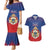 Personalized Second Empire of Haiti 1849-1859 Couples Matching Mermaid Dress and Hawaiian Shirt Imperial Coat Of Arms Flag Style