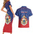 Personalized Second Empire of Haiti 1849-1859 Couples Matching Short Sleeve Bodycon Dress and Hawaiian Shirt Imperial Coat Of Arms Flag Style