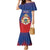Personalized Second Empire of Haiti 1849-1859 Family Matching Mermaid Dress and Hawaiian Shirt Imperial Coat Of Arms Flag Style