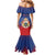 Personalized Second Empire of Haiti 1849-1859 Family Matching Mermaid Dress and Hawaiian Shirt Imperial Coat Of Arms Flag Style