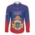 Personalized Second Empire of Haiti 1849-1859 Family Matching Short Sleeve Bodycon Dress and Hawaiian Shirt Imperial Coat Of Arms Flag Style