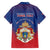 Personalized Second Empire of Haiti 1849-1859 Family Matching Summer Maxi Dress and Hawaiian Shirt Imperial Coat Of Arms Flag Style