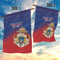 Personalized Second Empire of Haiti 1849-1859 Garden Flag Imperial Coat Of Arms Flag Style
