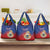 Personalized Second Empire of Haiti 1849-1859 Grocery Bag Imperial Coat Of Arms Flag Style