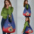 Personalized Second Empire of Haiti 1849-1859 Grocery Bag Imperial Coat Of Arms Flag Style