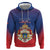 Personalized Second Empire of Haiti 1849-1859 Hoodie Imperial Coat Of Arms Flag Style