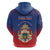 Personalized Second Empire of Haiti 1849-1859 Hoodie Imperial Coat Of Arms Flag Style