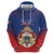 Personalized Second Empire of Haiti 1849-1859 Hoodie Imperial Coat Of Arms Flag Style