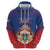 Personalized Second Empire of Haiti 1849-1859 Hoodie Imperial Coat Of Arms Flag Style
