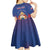Personalized Second Empire of Haiti 1849-1859 Kid Short Sleeve Dress Imperial Coat Of Arms Flag Style