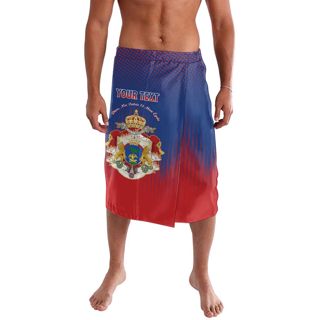 Personalized Second Empire of Haiti 1849-1859 Lavalava Imperial Coat Of Arms Flag Style