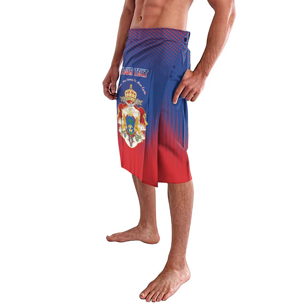 Personalized Second Empire of Haiti 1849-1859 Lavalava Imperial Coat Of Arms Flag Style