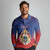 Personalized Second Empire of Haiti 1849-1859 Long Sleeve Polo Shirt Imperial Coat Of Arms Flag Style